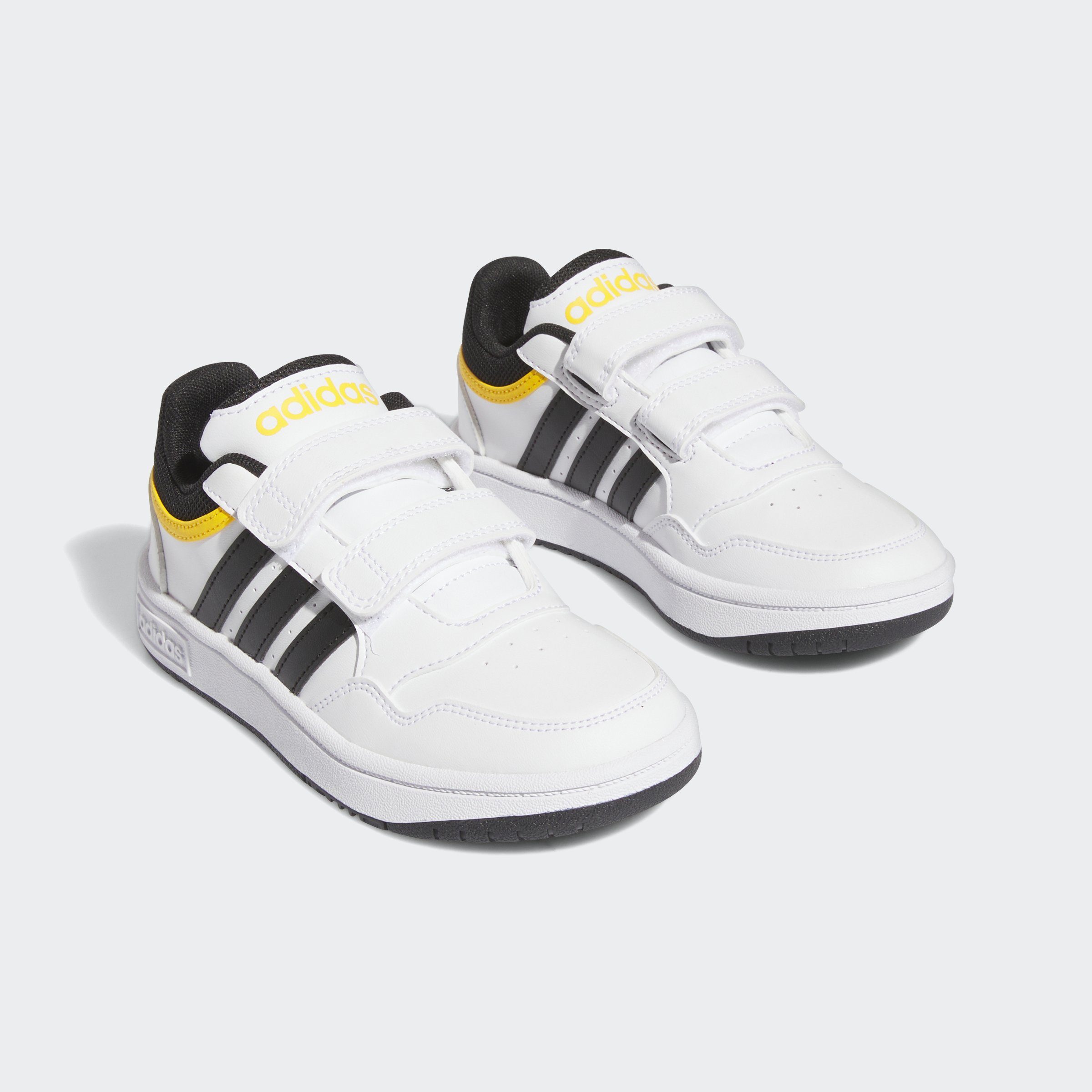 Gold / Core Bold Sneaker Black / Sportswear Cloud White adidas HOOPS