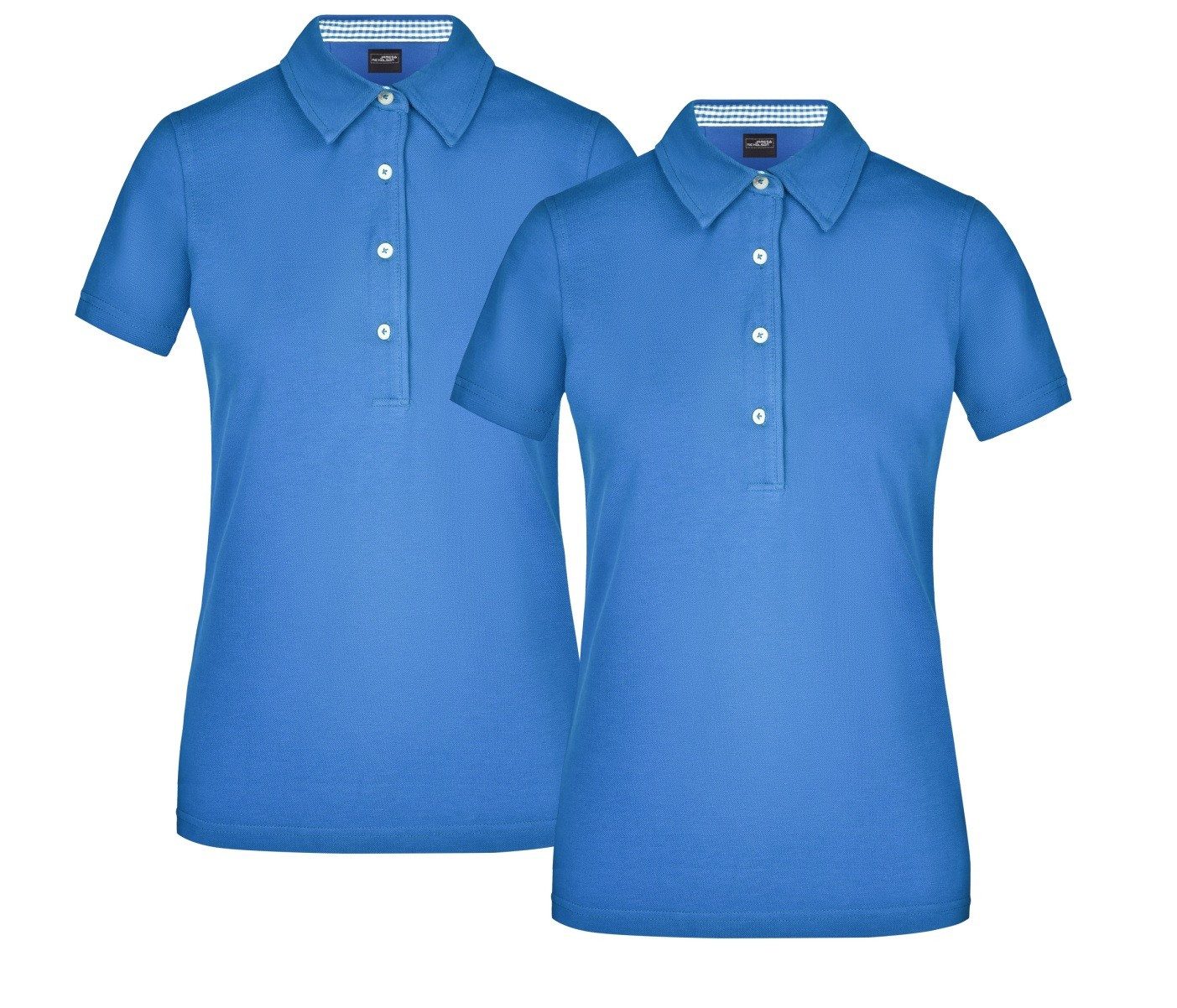 James & Nicholson Poloshirt Doppelpack Klassisches Damen Polohemd JN969 (Do günstig online kaufen