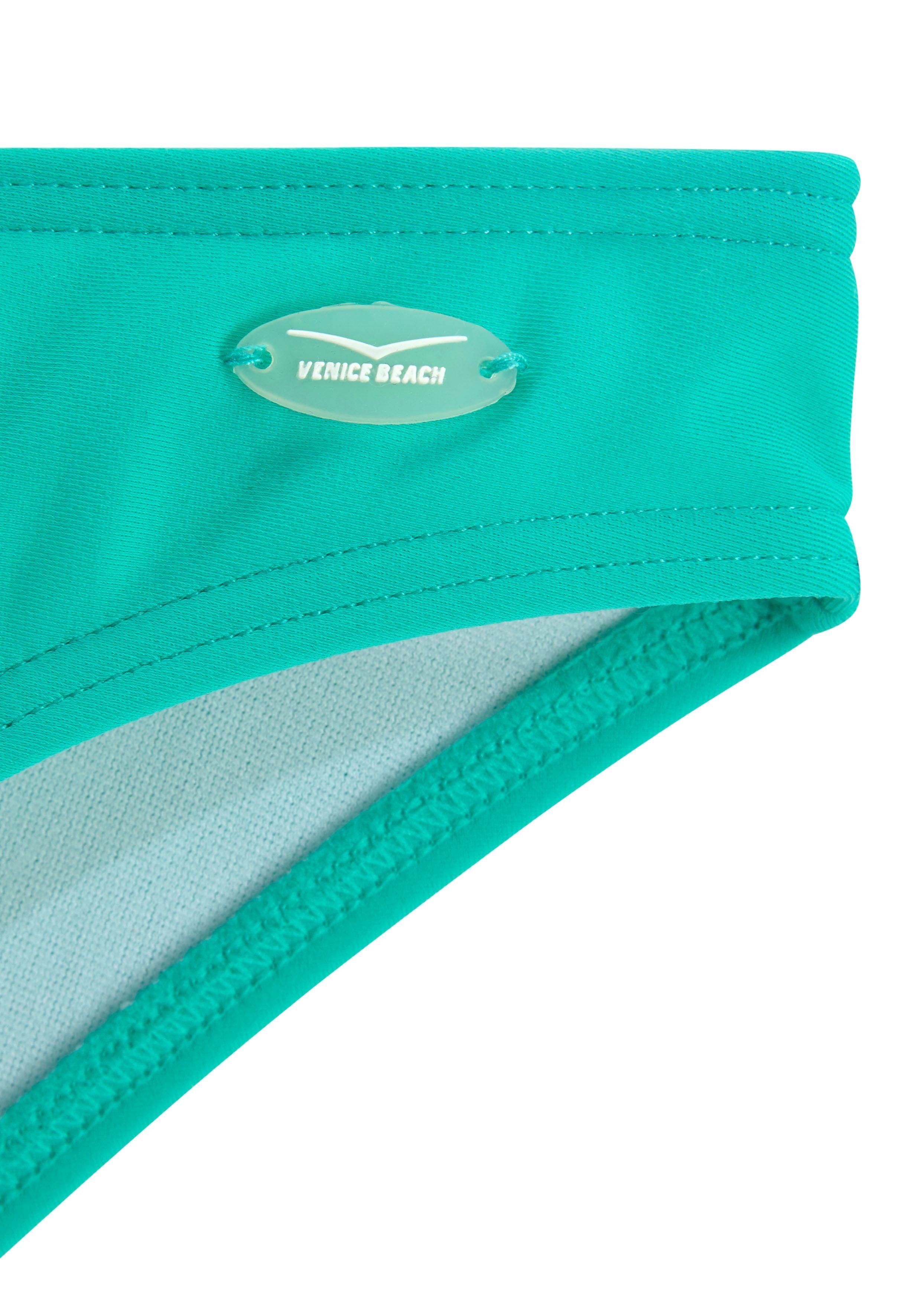 Venice Beach Tankini verstellbare Träger, unifarbene Hose