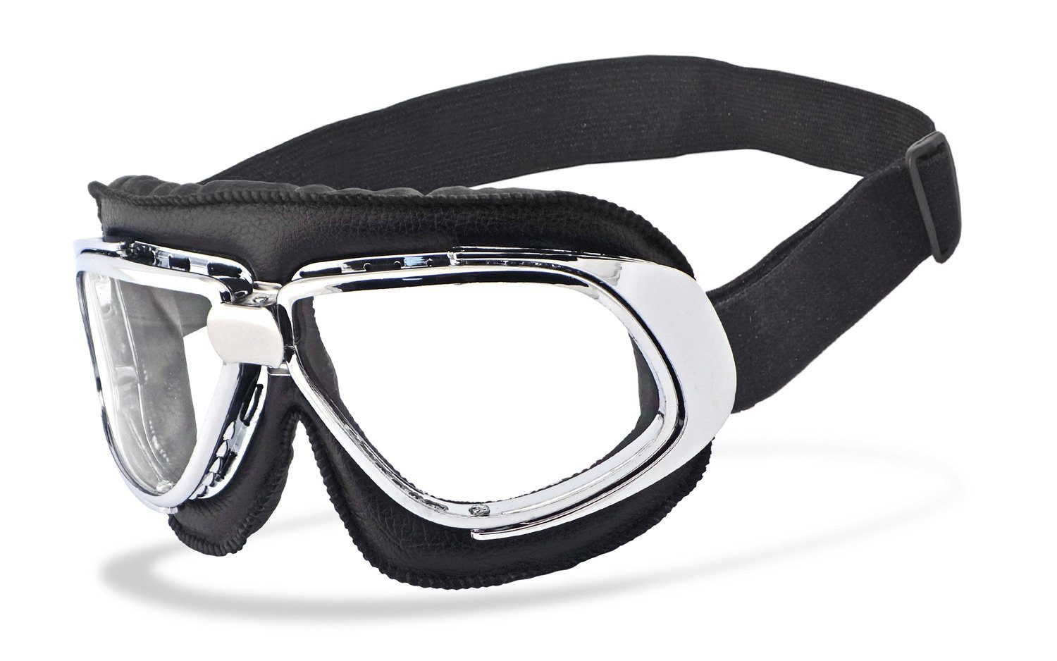 Helly - No.1 Bikereyes Motorradbrille 1350, gepolsterte Fliegerbrille
