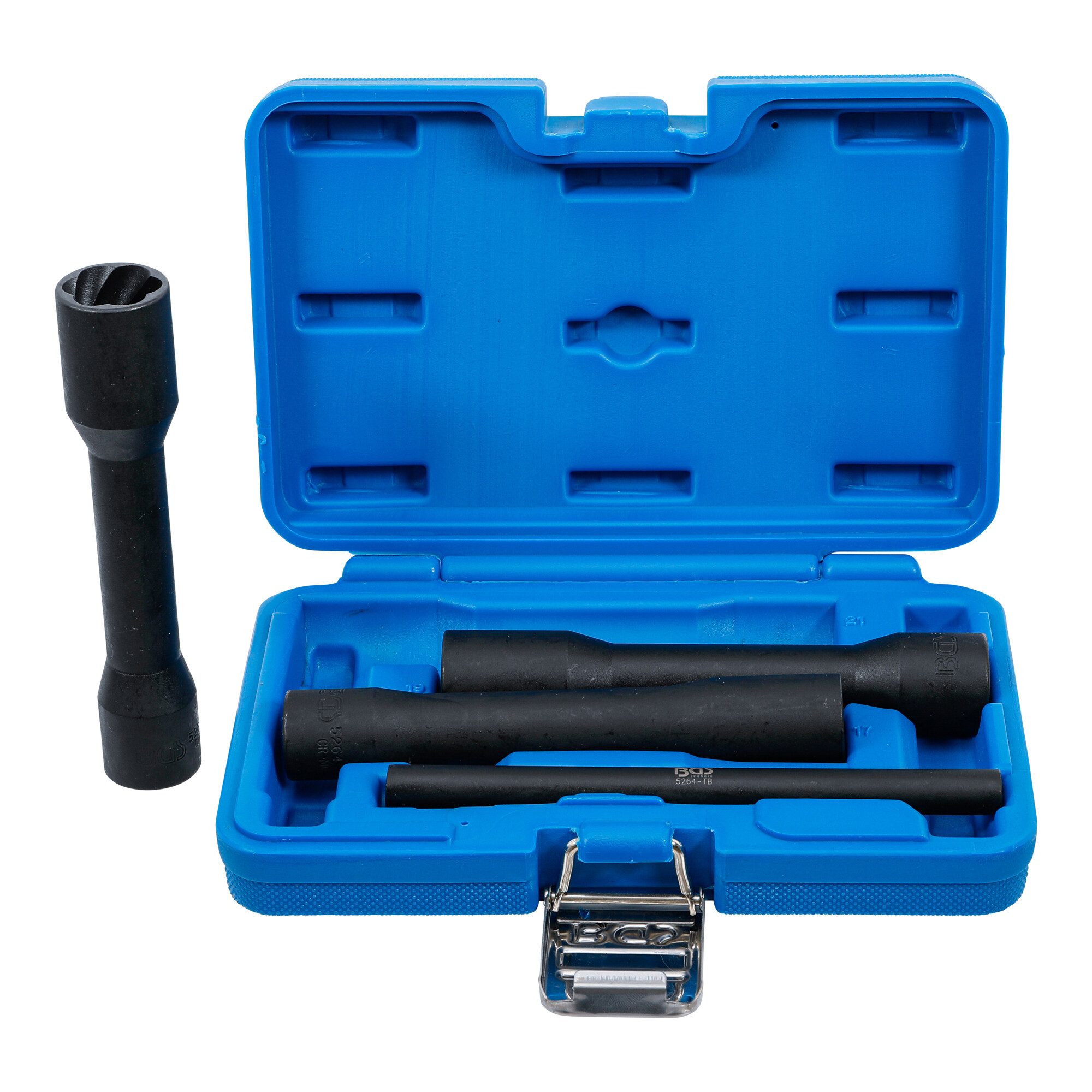 BGS technic Demontagewerkzeug BGS Spezial-Steckschlüssel-Einsatz-Satz / Schraubenausdreher, tief Ant