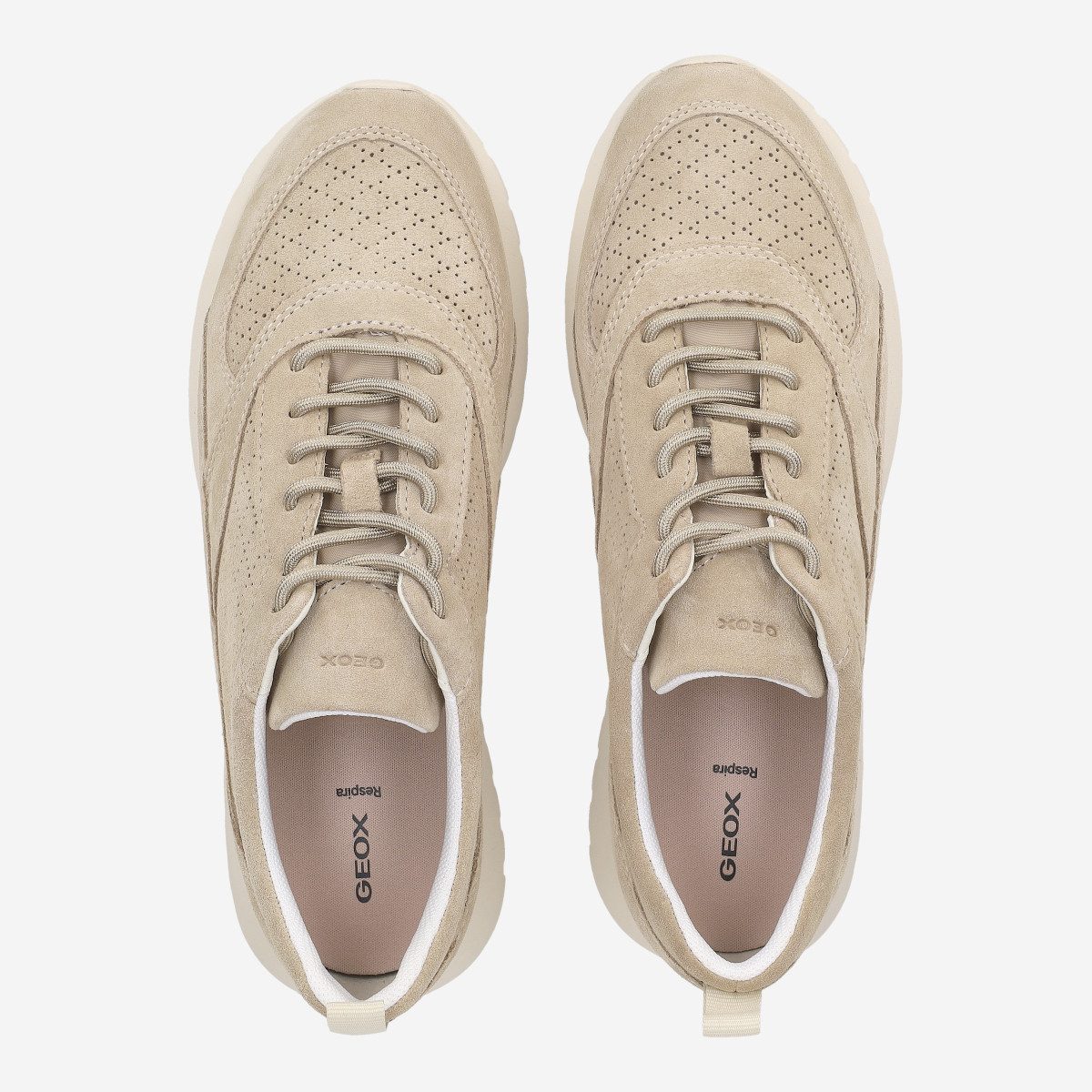 Geox GEOX SUKIE 2.0, Sneaker, Beige, Damen Sneaker