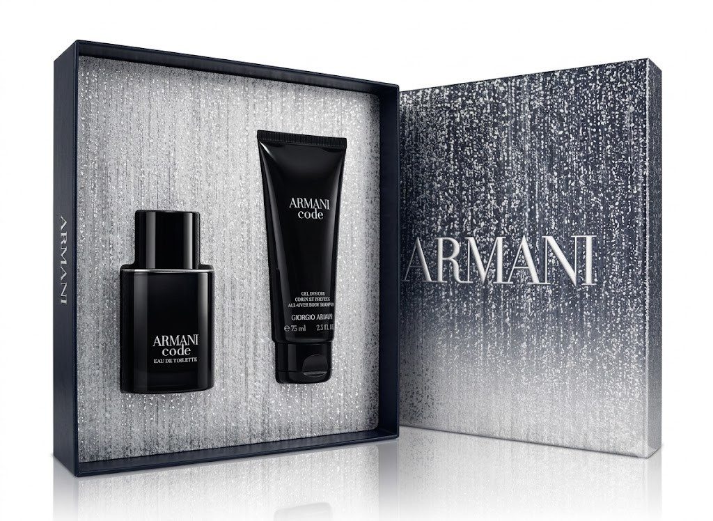 Giorgio Armani Duft-Set Giorgio Armani Code EDT 50ml + All-Over Body Shampoo 75ml, 1-tlg.