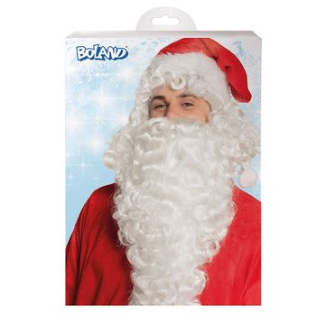 Scherzwelt Kostüm Nikolaus Kostüm Weihnachten Gr. S - 3XL + Perücke mit Bart + Stab