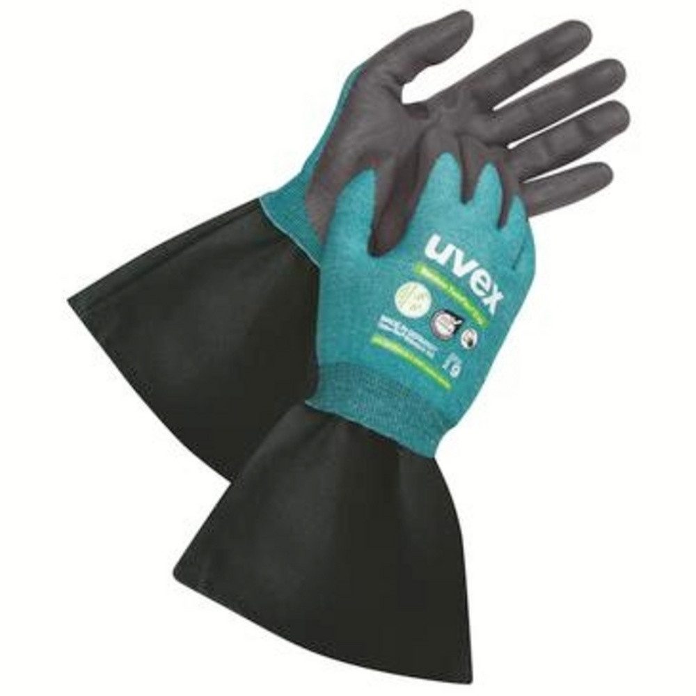 Uvex Arbeitshandschuhe uvex 6009109 60091 HPPE, Elasthan, Polyamid, Baumwolle Schnittschutzha