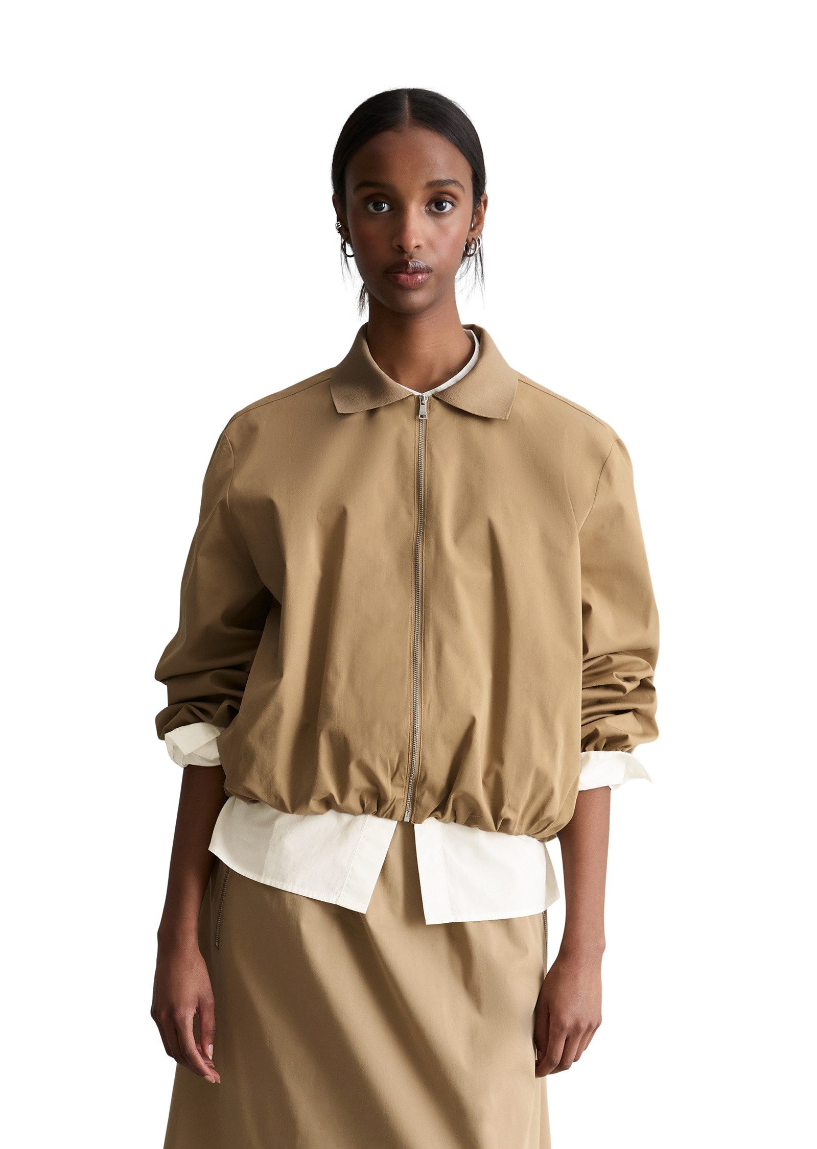 Marc O'Polo DENIM Outdoorjacke aus Organic-Cotton-Mix-Stretch