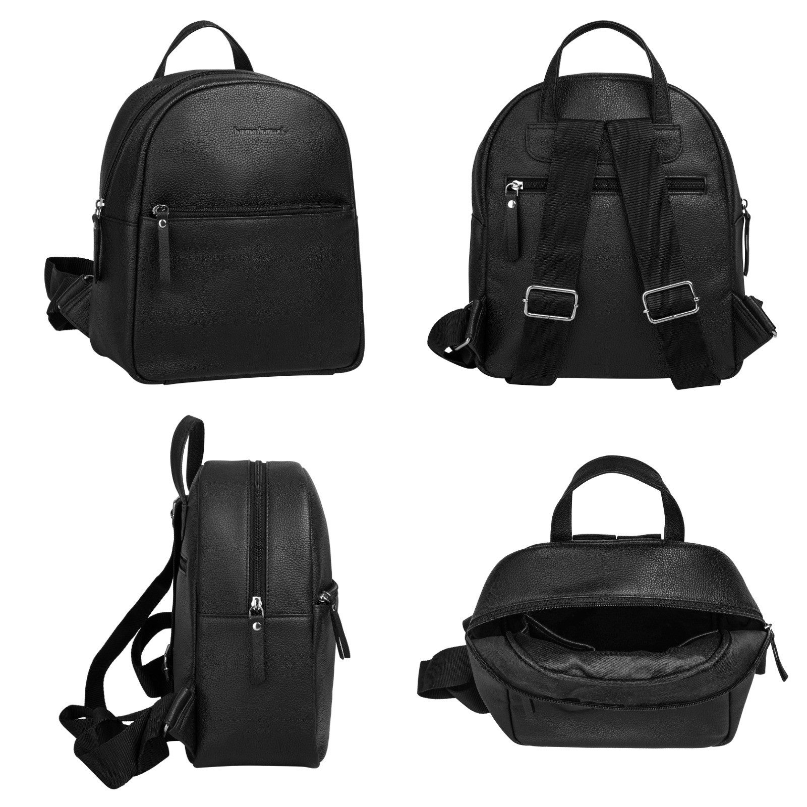 Bruno Banani Cityrucksack, echt Leder günstig online kaufen