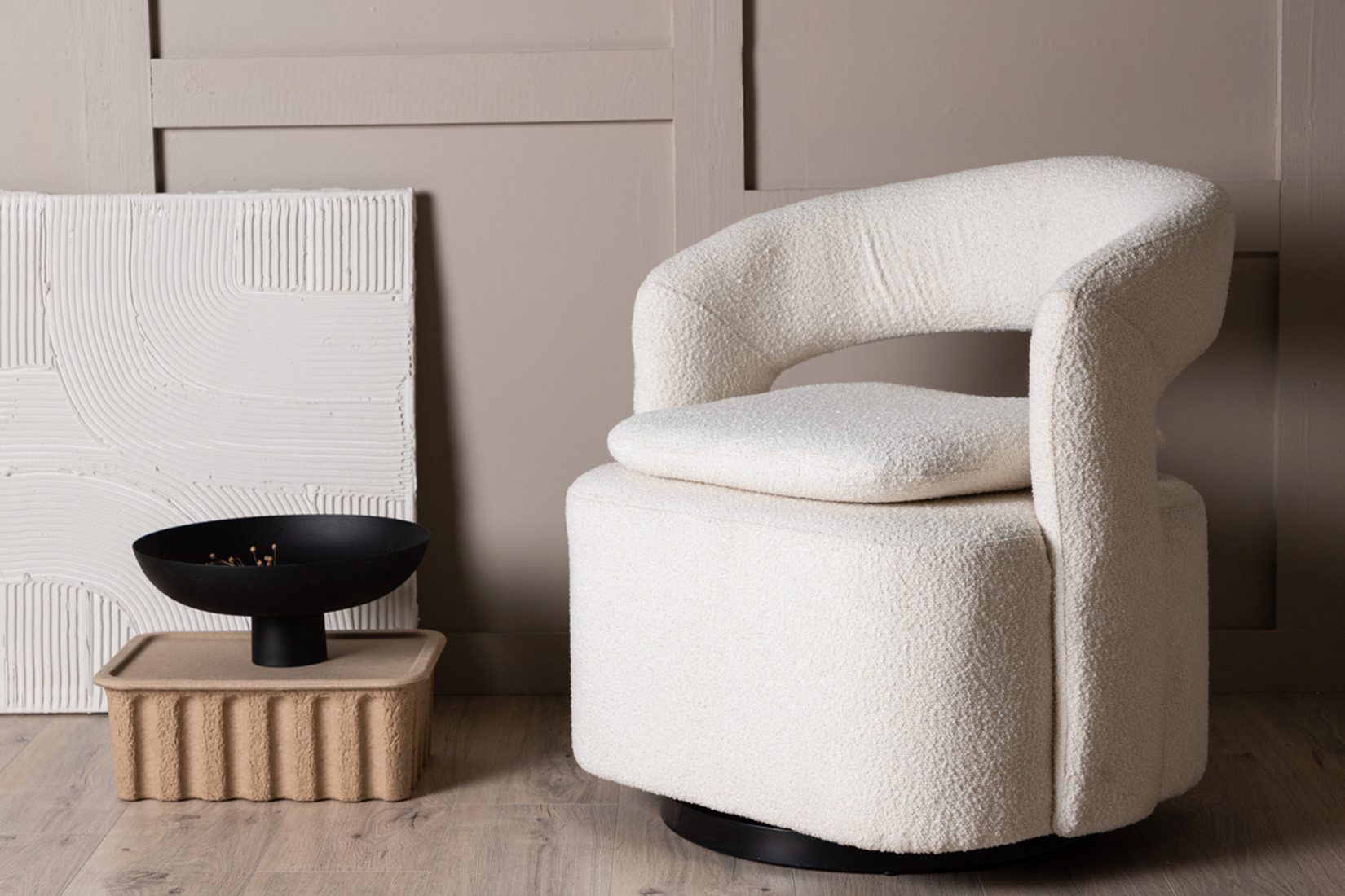 BOURGH Loungesessel LAURA Relaxsessel weiß - günstig online kaufen
