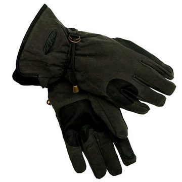 Outbacker Winter-Arbeitshandschuhe Ölzeug Handschuhe in schwarz
