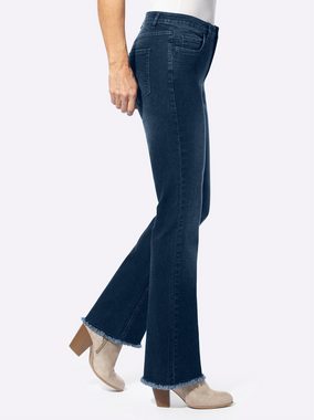 Sieh an! Bequeme Jeans Bootcut-Jeans