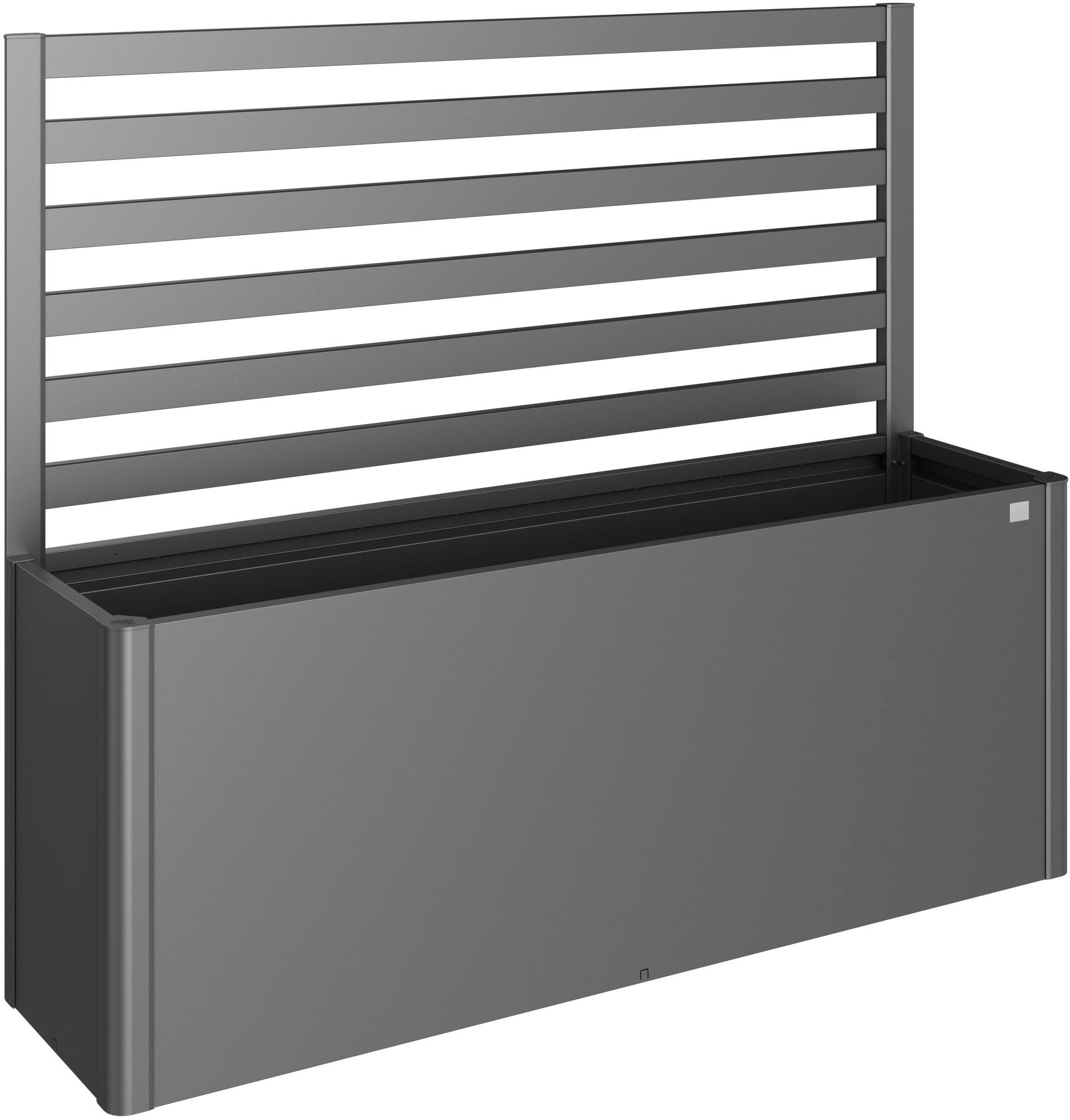 Biohort Rankgitter für HochBeet 4m dunkelgrau-metallic, aus Stahl, Höhe: 91 cm