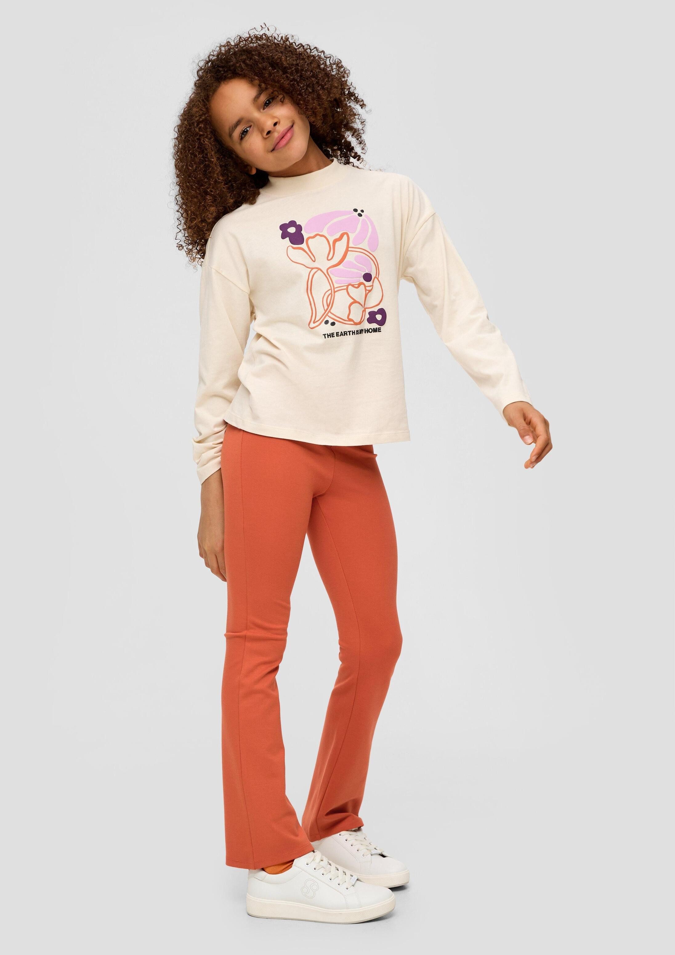 s.Oliver Leggings Leggings Skinny: Leggings aus Viskosemix