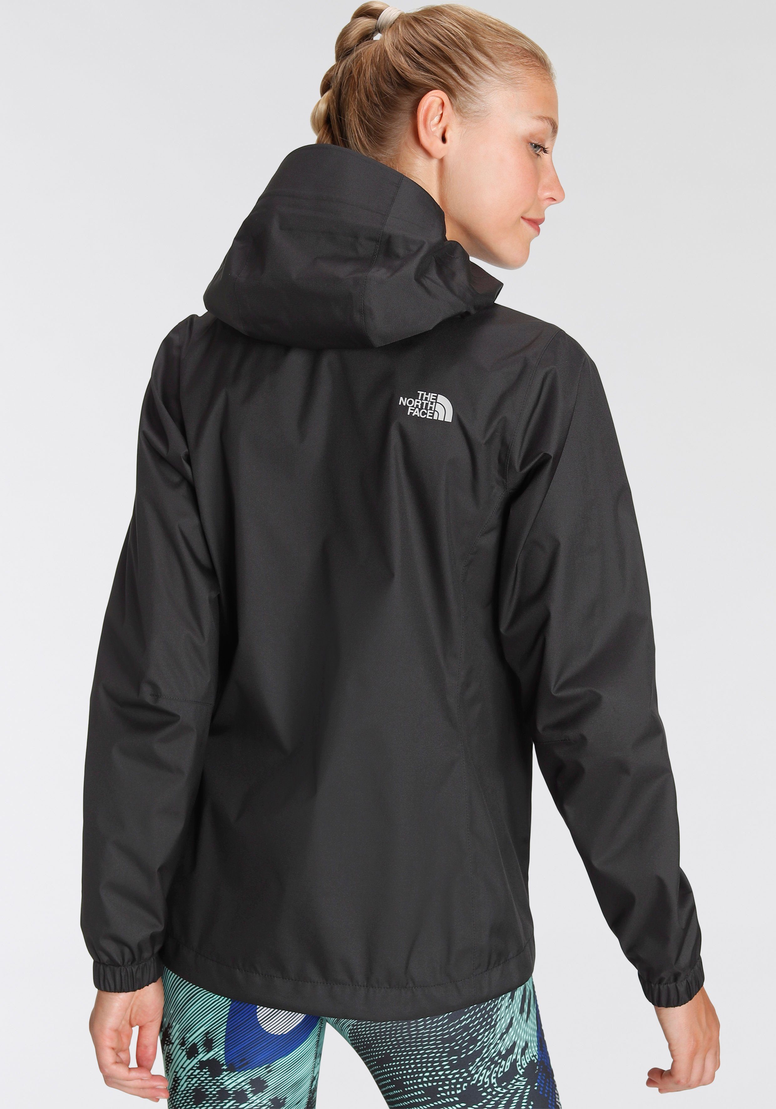 The North Face Regenjacke Wasserdicht schwarz Atmungsaktiv QUEST & & Winddicht