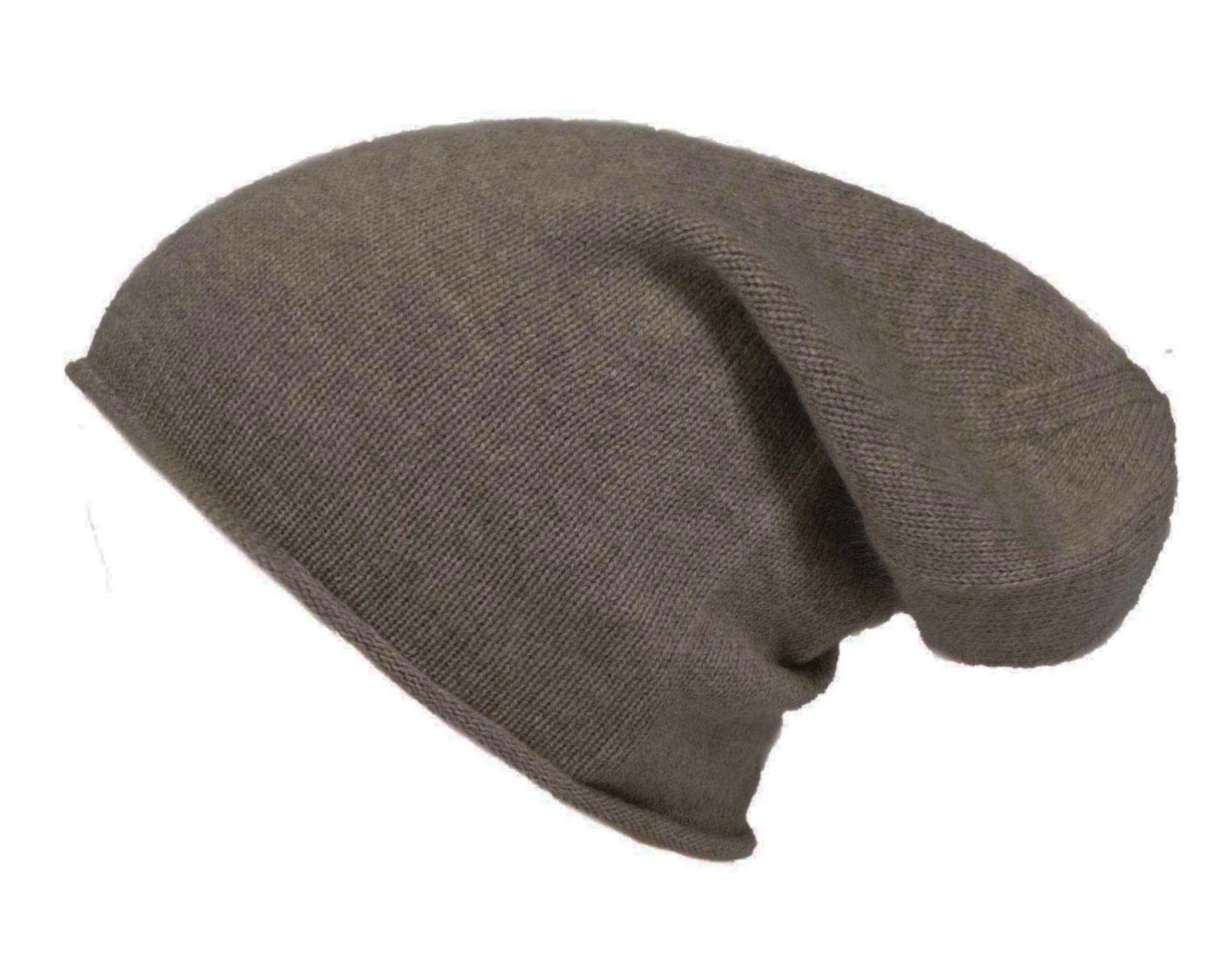 Zwillingsherz Strickmütze Zwillingsherz Damen Strickmütze Beanie mit innenfleece taupe