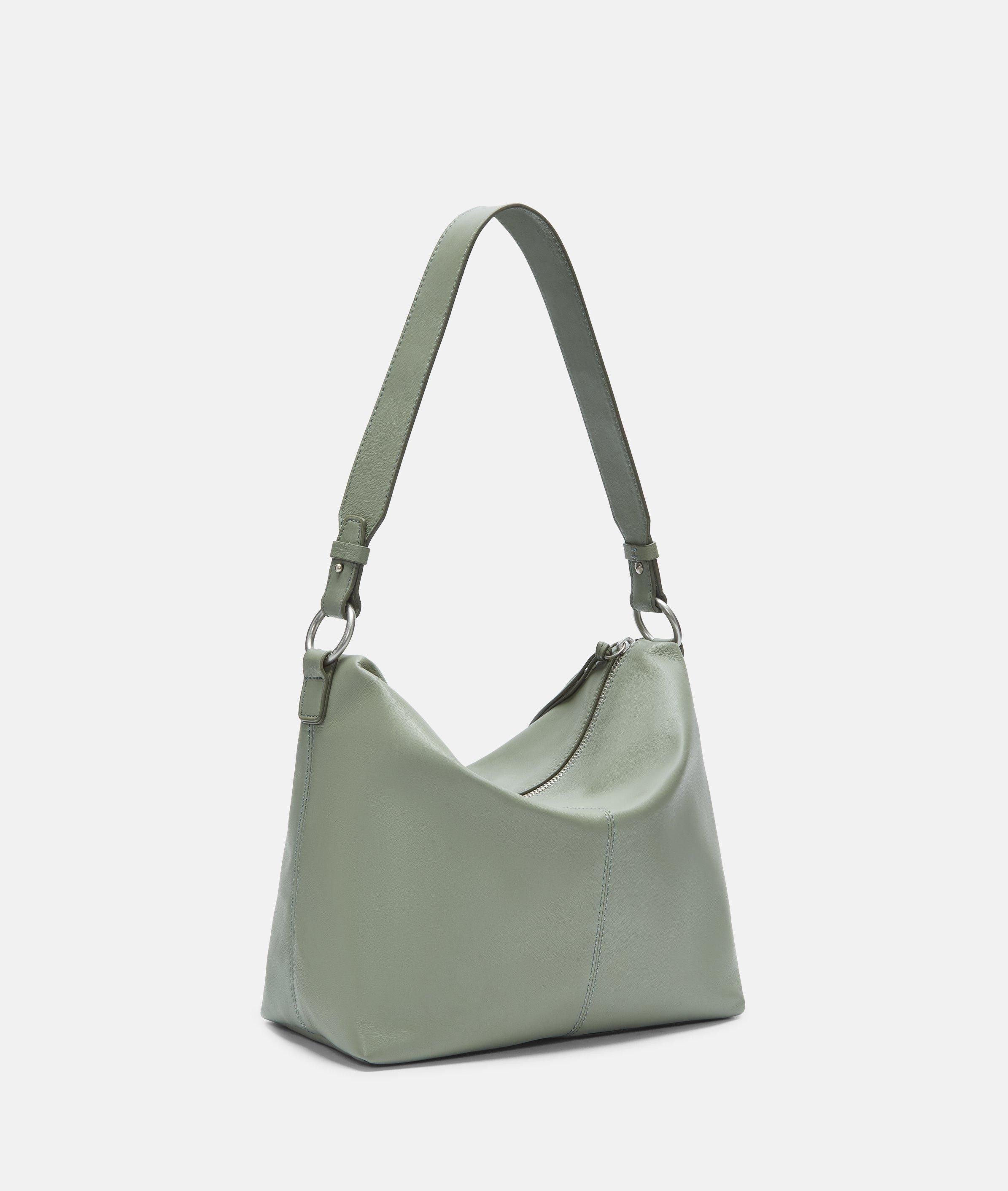 Liebeskind Berlin Schultertasche Aissa Hobo S, Handliche Tasche aus weichem Schafsnappaleder