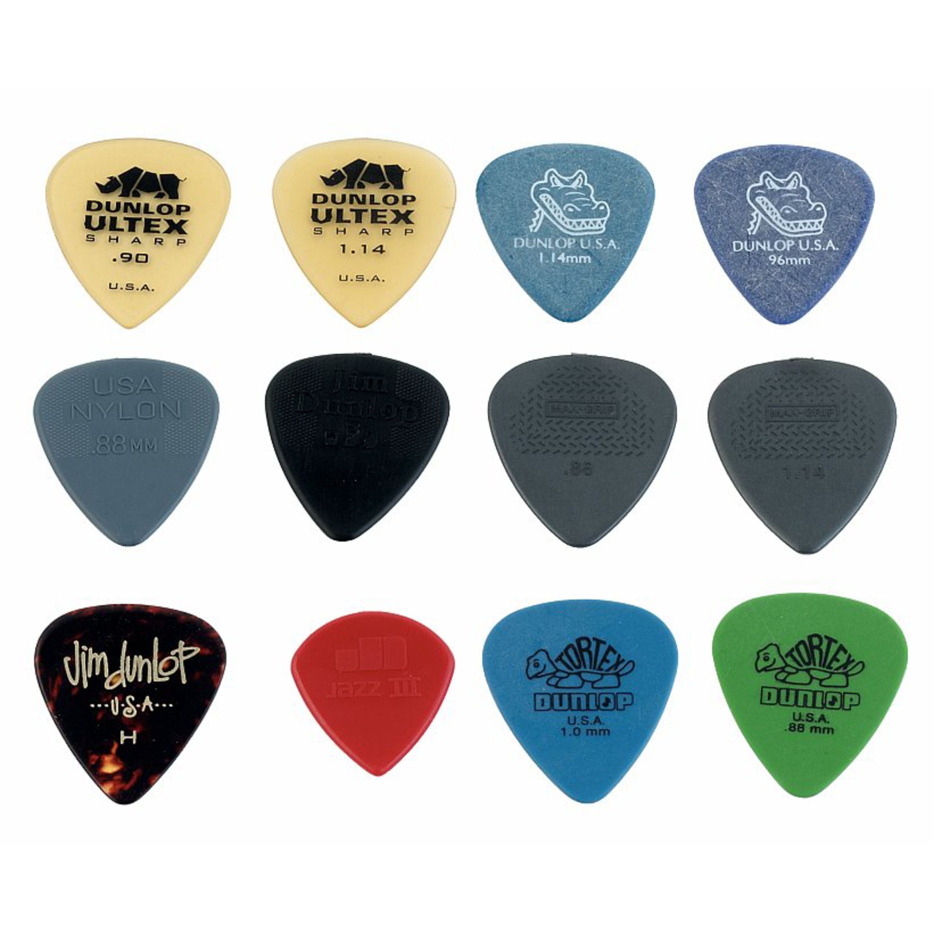 Dunlop Plektrum, PVP102 Guitar Pick MD/HV Variety Pack - Plektren Set