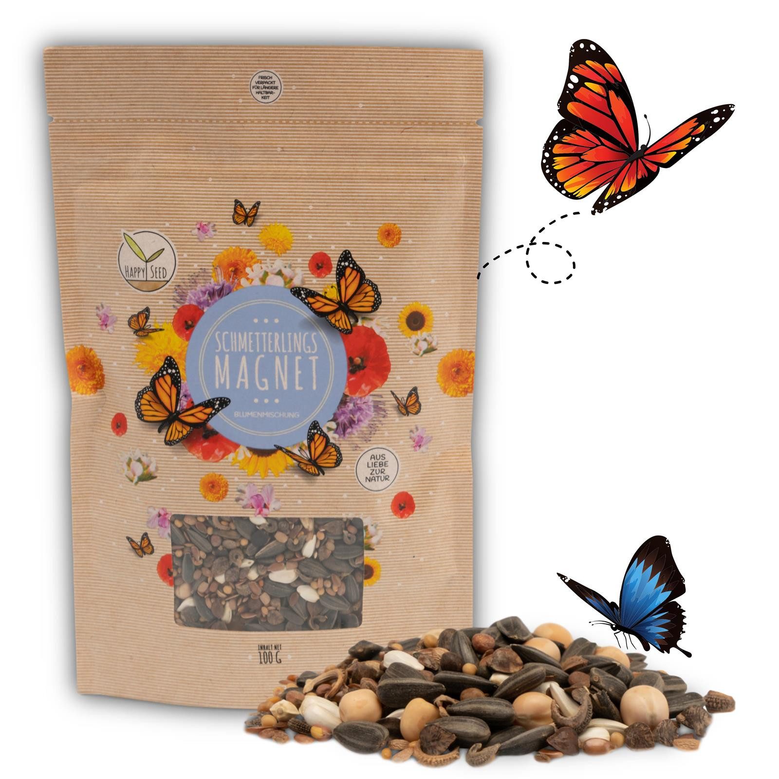 HappySeed Blumensamen Schmetterlingswiese Samen für eine günstig online kaufen