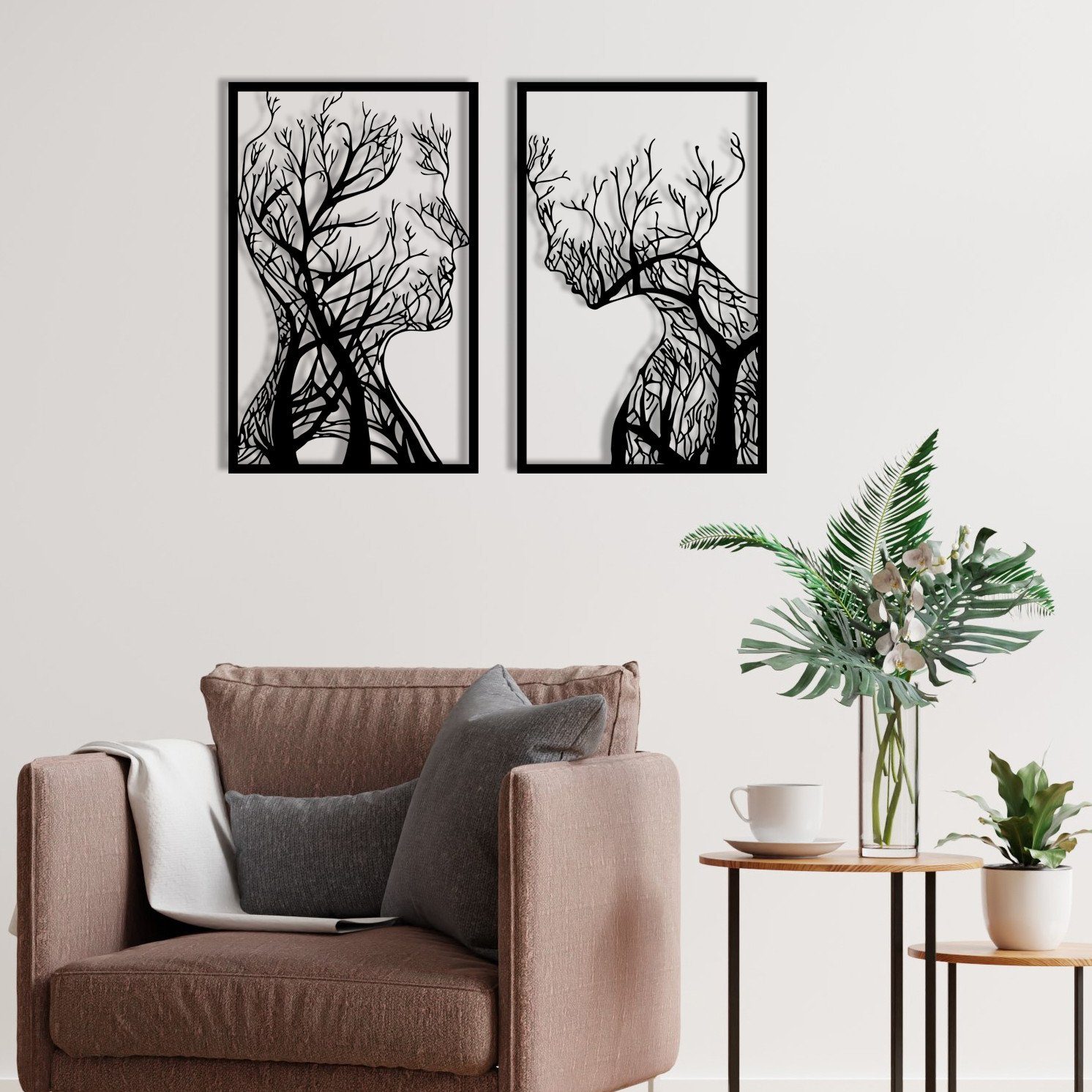 Wallity Wanddekoobjekt 100% METAL (Thickness: 1,2mm), günstig online kaufen
