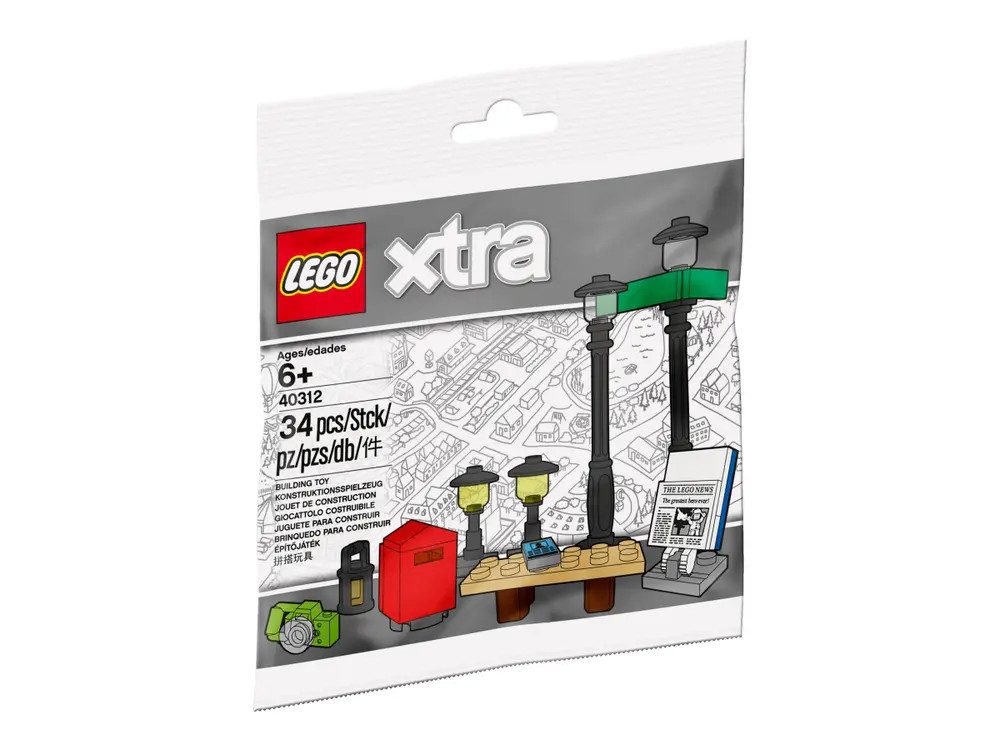LEGO® LEGO Polybag: Straßenlaternen Spielbausteine