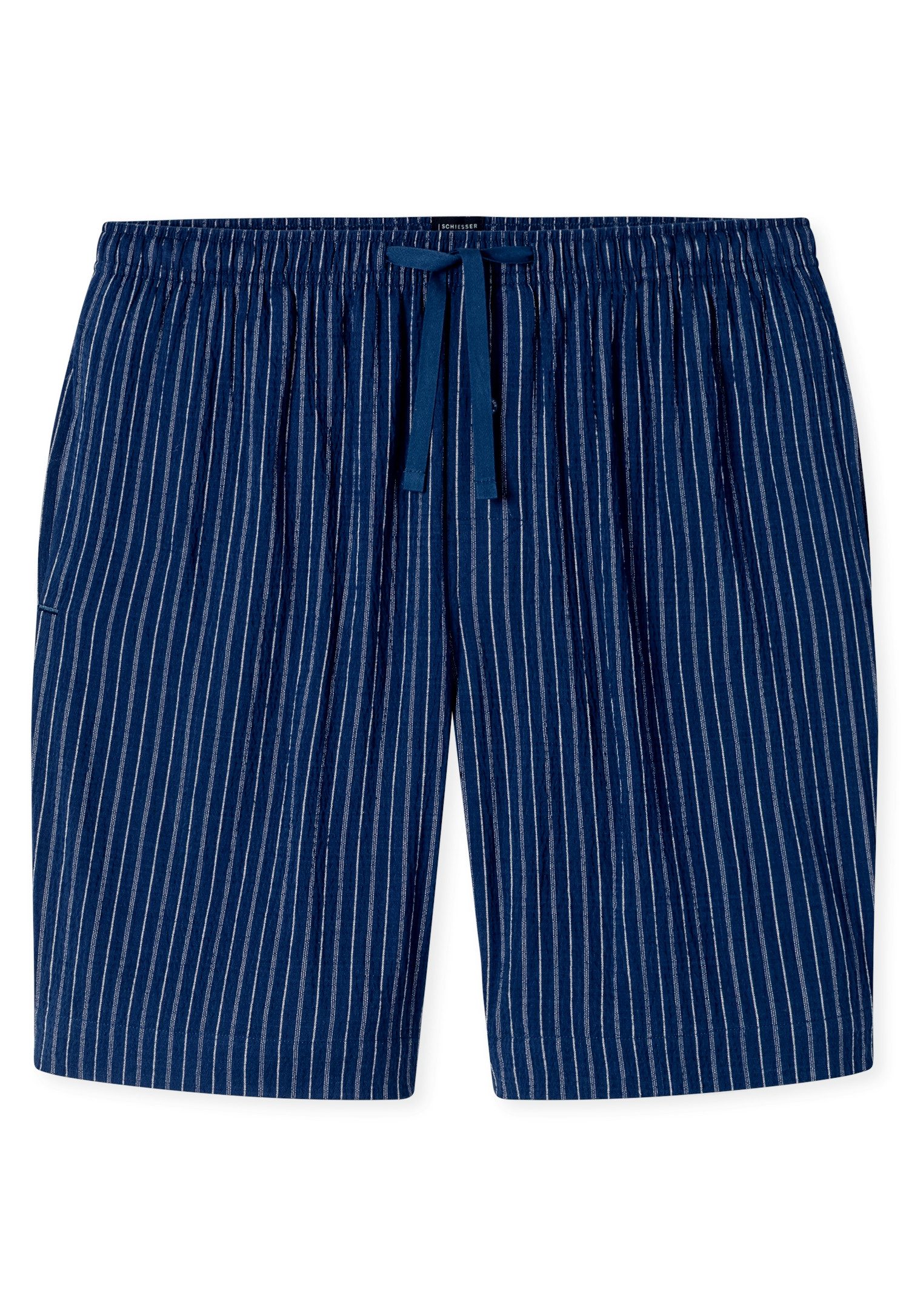Schiesser Pyjamashorts Mix + Relax mit Gummizug, Cotton-Mix, mit seitlichen Eingrifftaschen
