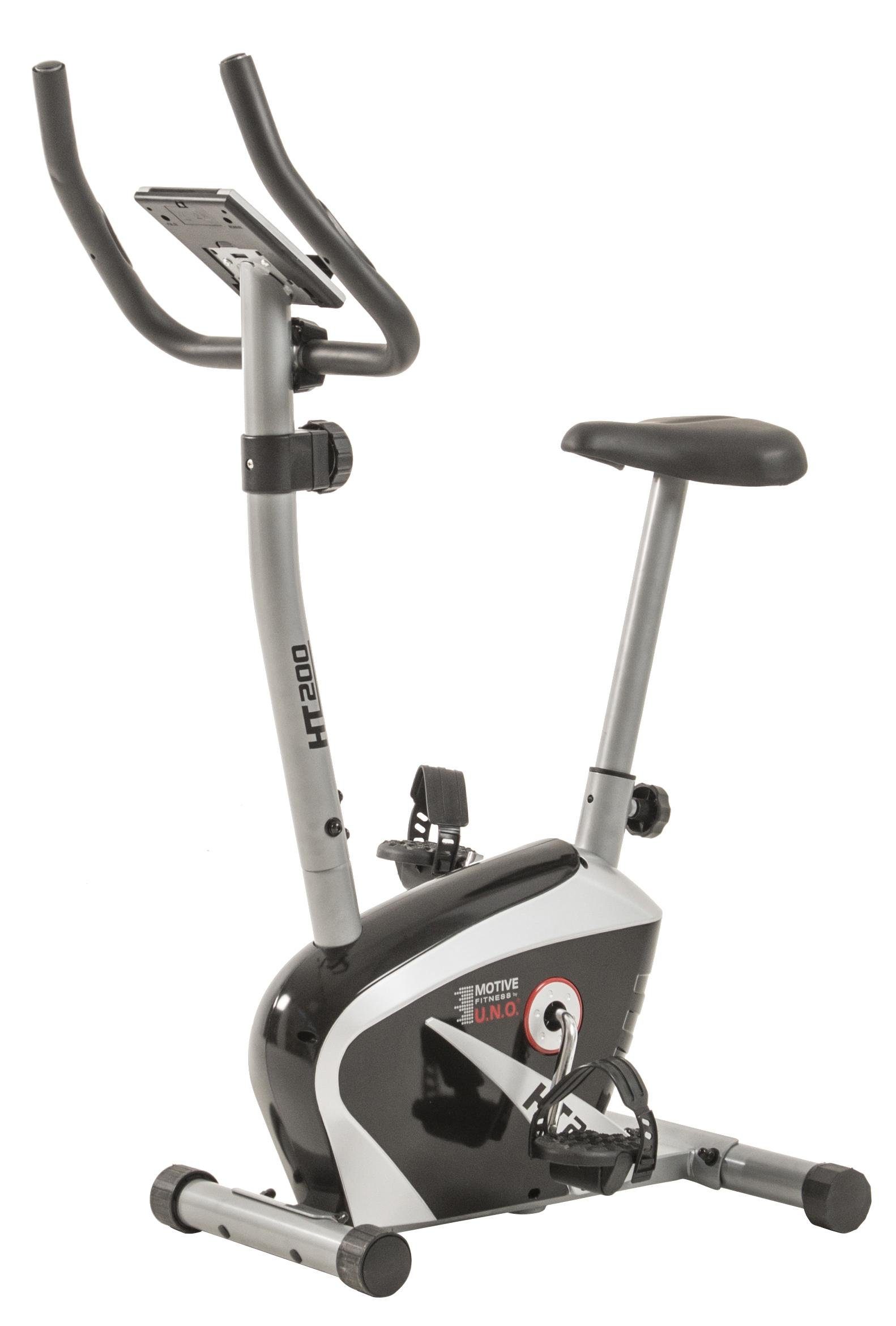 MOTIVE FITNESS by U.N.O. Heimtrainer HT 200, 110 kg max. Benutzergewicht, Fahrrad, 8 Widerstandsstufen