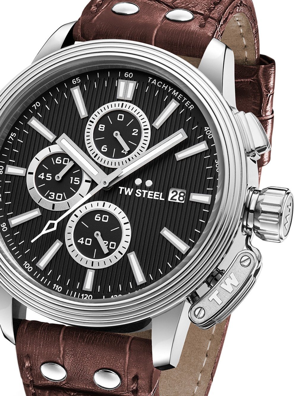 TW Steel Quarzuhr TW Steel CE7005 CEO Adesso Chronograph 45mm 10ATM TW Steel CE7005 CEO Adesso Chronograph 45mm 10ATM