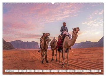 CALVENDO Wandkalender Jordanien (Premium, hochwertiger DIN A2 Wandkalender 2023, Kunstdruck in Hochglanz)