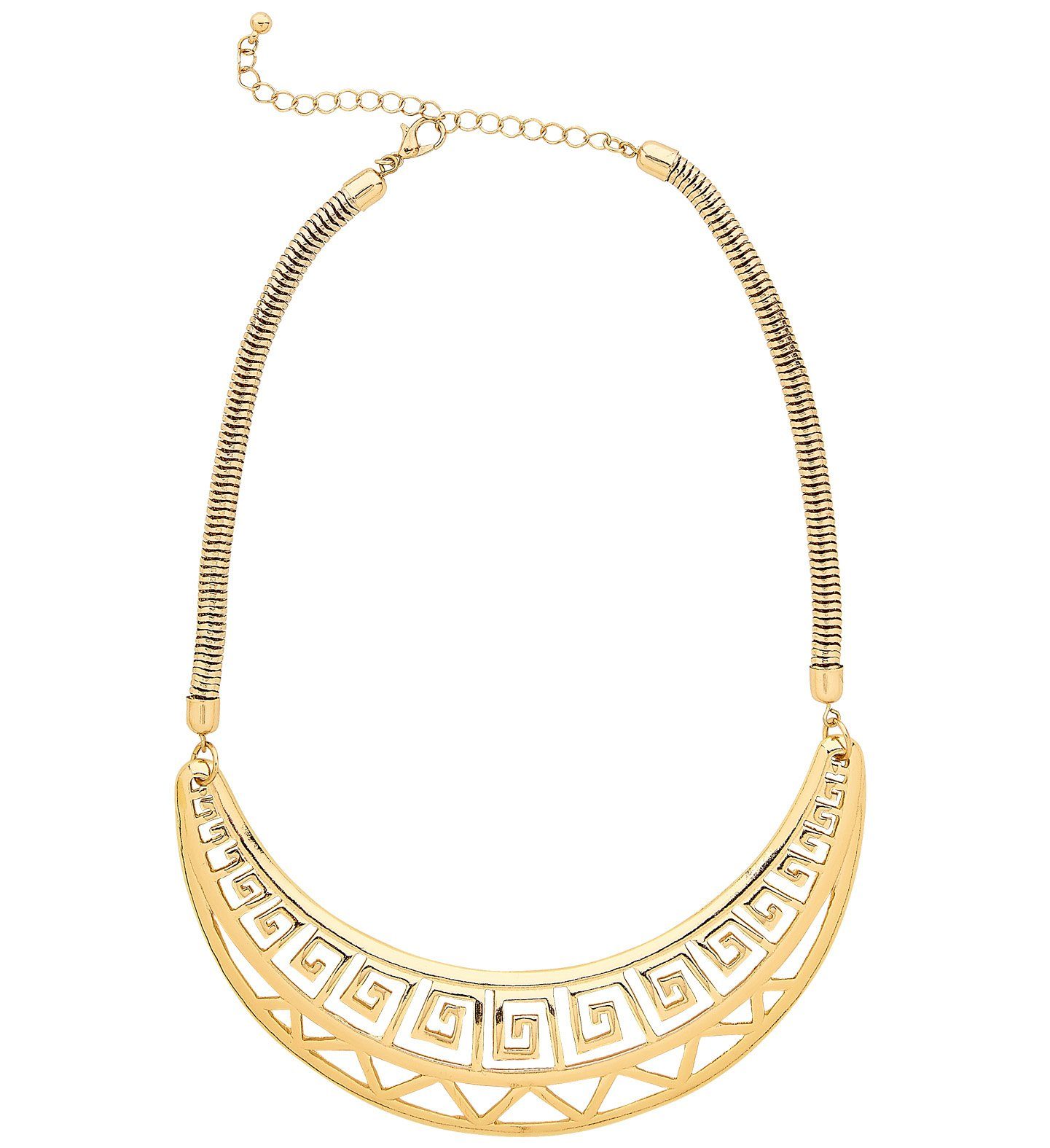 Widmann S.r.l. Kostüm Antike Halskette Römerin Kostüm, Gold - Schmuck