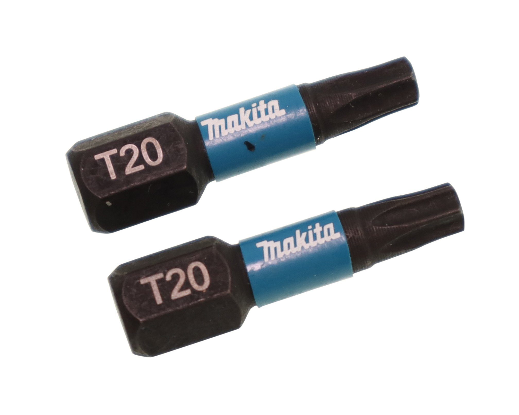 Bohrer- T20 Makita TX20x25 Stück, und 6-rund B-63672 Black, Makita 2 Impact S2-Spez Bit-Set Bit