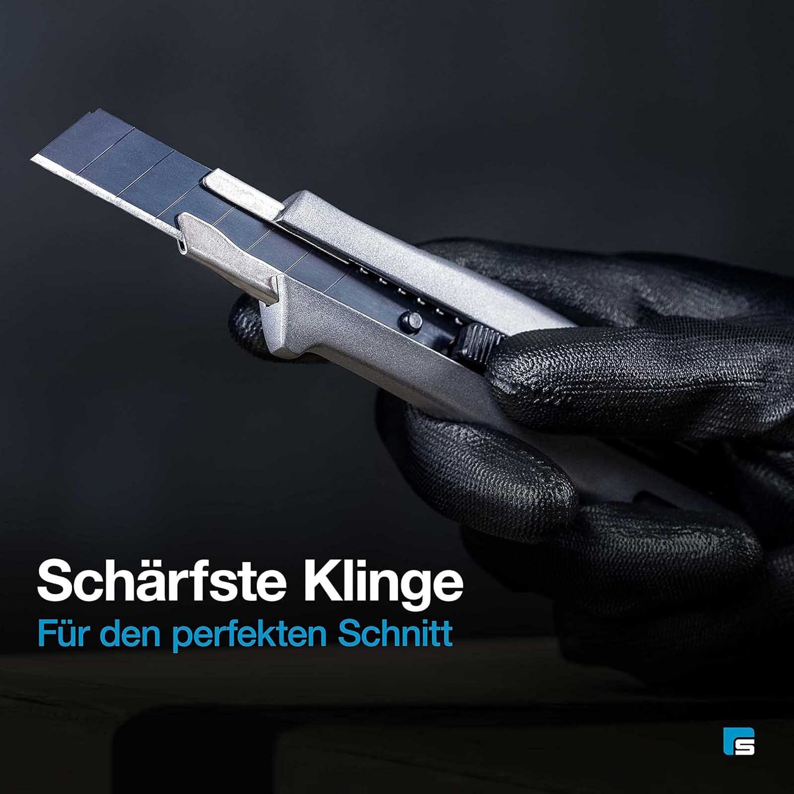 HAC24 Cuttermesser Profi Cuttermesser Teppichmesser Universalmesser günstig online kaufen