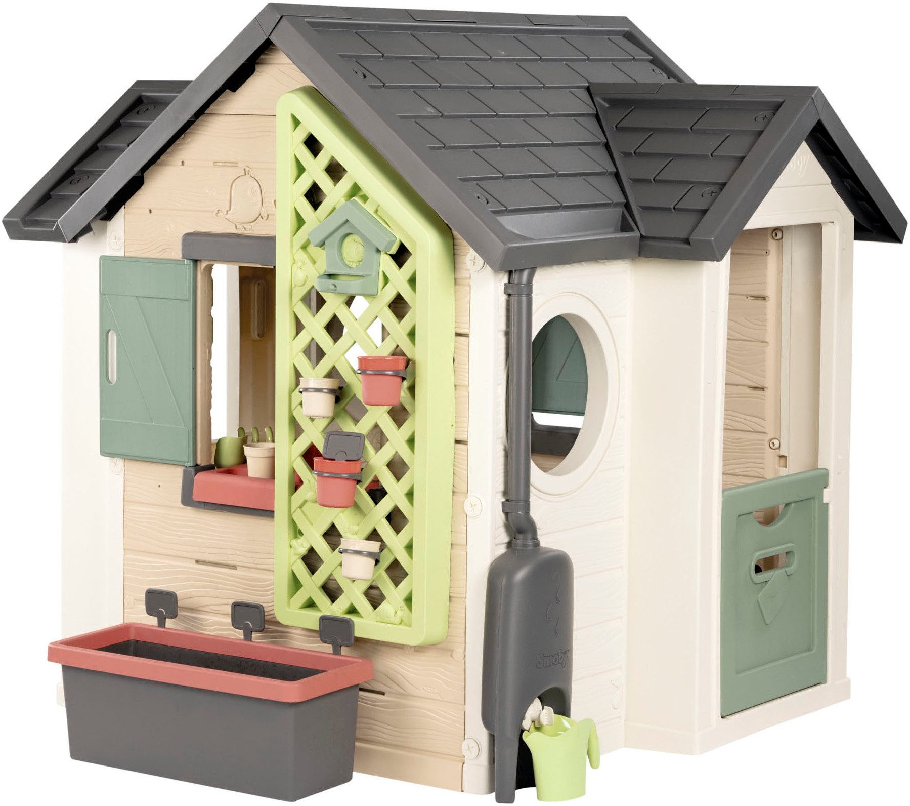Smoby Spielhaus Smoby Life Garten, Made in Europe