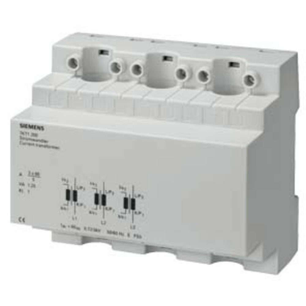 SIEMENS Sensor Siemens 7KT1200 Stromwandler 3phasig Primärstrom 60 A Sekundärstrom 5, (7KT1200)