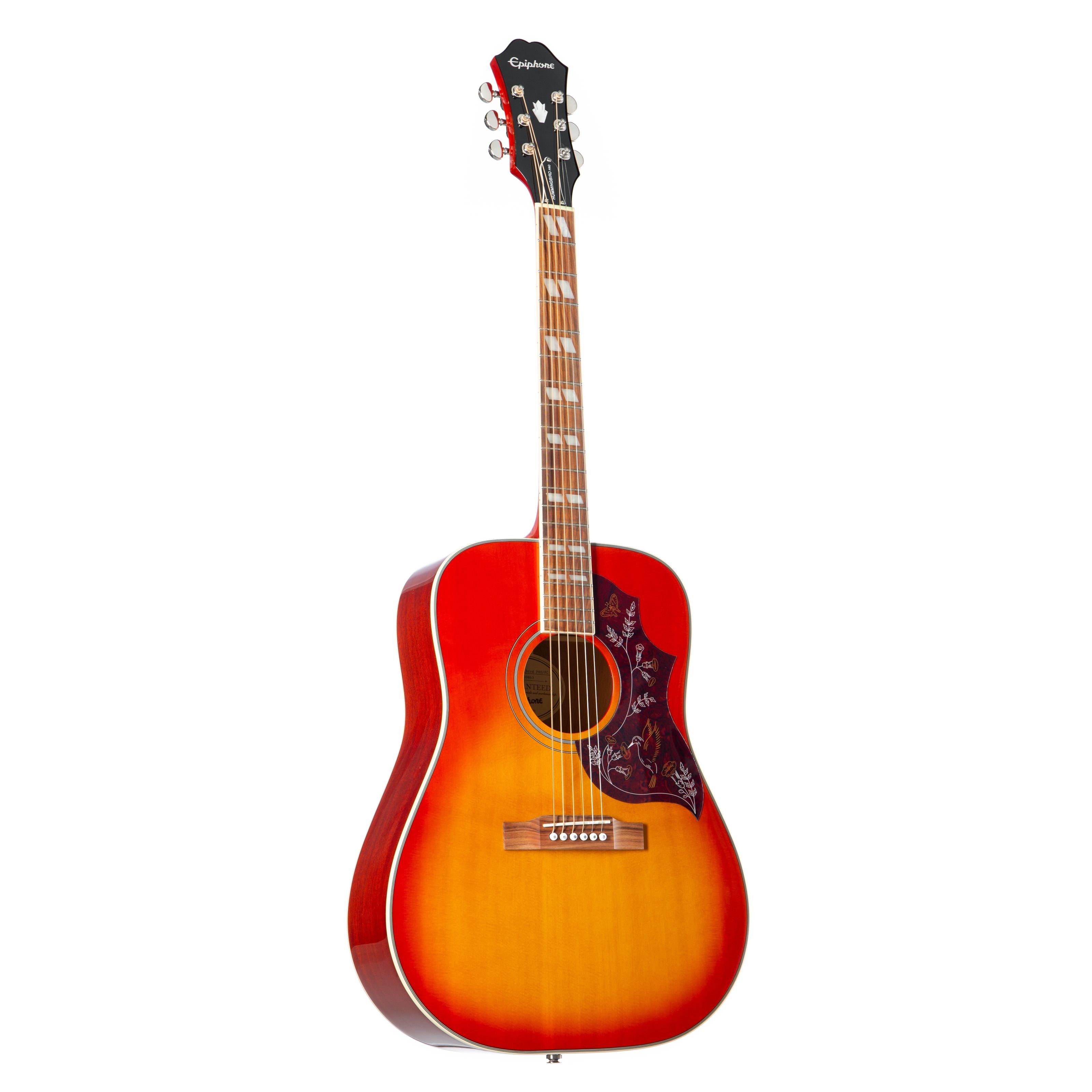 Epiphone Westerngitarre, Hummingbird Pro Faded Cherry Sunburst, Westerngitarren, Dreadnought Gitarren, Hummingbird Studio Faded Cherry - Westerngitarre