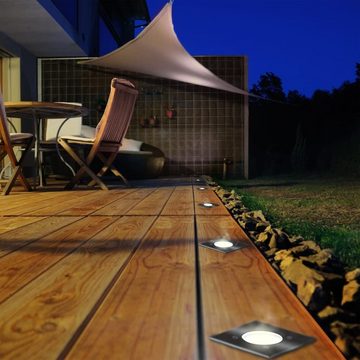 smartwares Einbauleuchte LED-Bodeneinbaustrahler 3 W Schwarz 5000.459