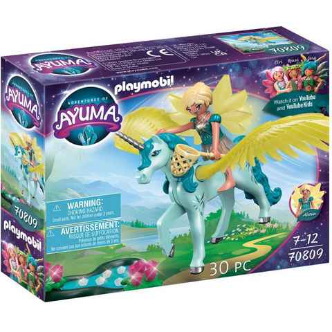 Playmobil® Konstruktions-Spielset Crystal Fairy mit Einhorn (70809), Adventures of Ayuma, (30 St), Made in Europe