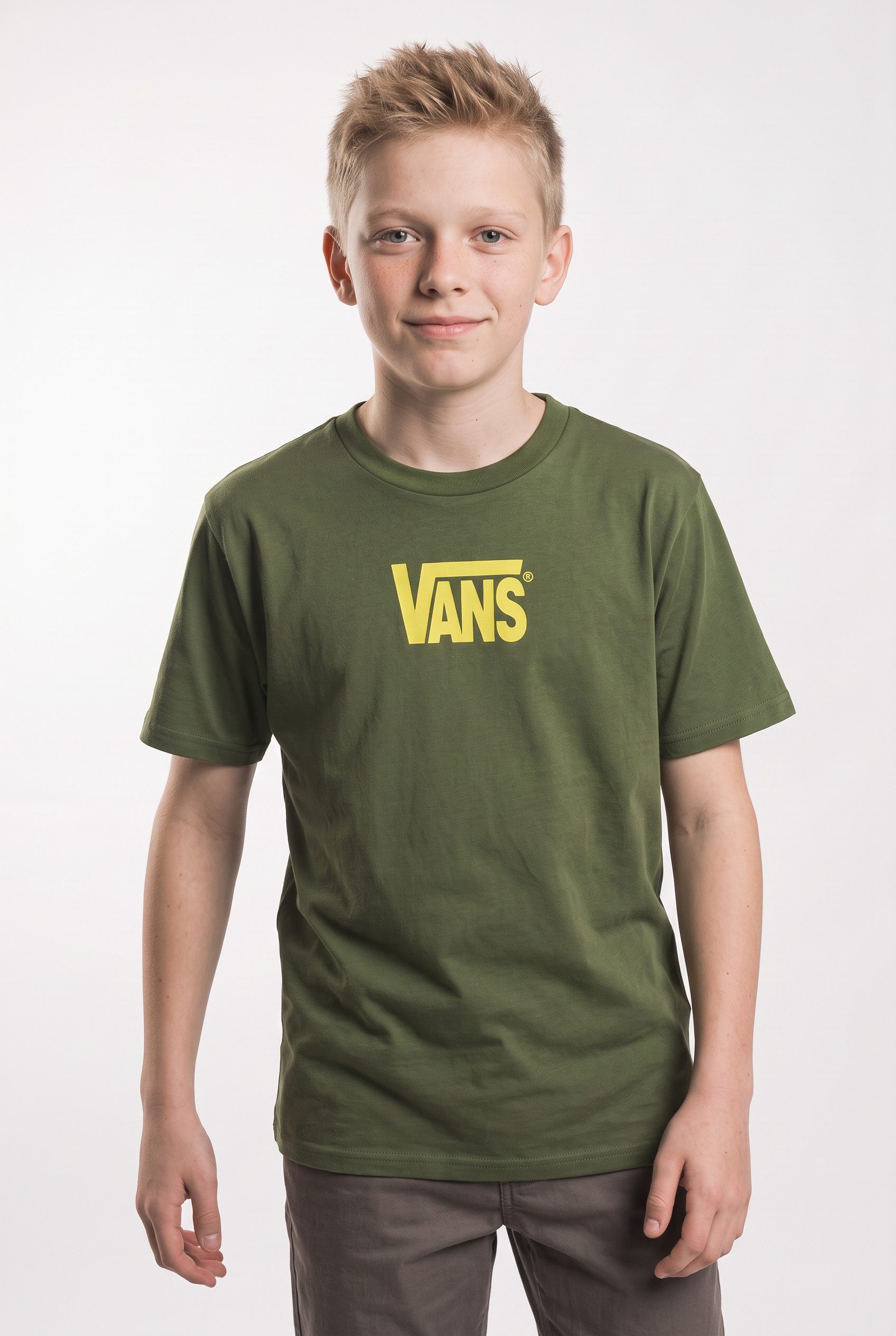 Vans T-Shirt STRETCH LOGO SS Kurzarm, für aktive Children, aus Baumwolle