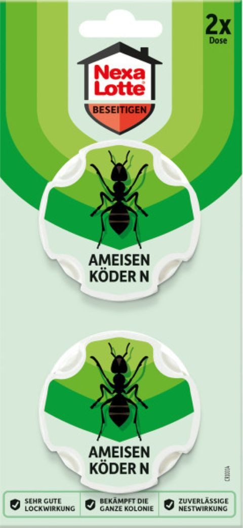 Nexa Lotte Insektenfalle Ameisenköder N 2er, 2 Köderdosen