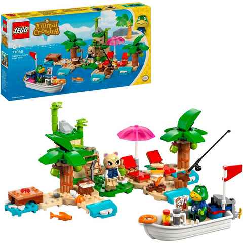 LEGO® Konstruktionsspielsteine Käptens Insel-Bootstour (77048), LEGO® Animal Crossing, (233 St), Made in Europe