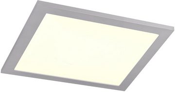 TRIO Leuchten LED Deckenleuchte ALIMA, CCT - über Fernbedienung, Dimmfunktion, Farbwechsel, Leuchtdauer einstellbar, Memoryfunktion, Nachtlichtfunktion, Smart Home, Timerfunktion, mehrere Helligkeitsstufen, LED fest integriert, Farbwechsler, WiZ Smarthome Deckenleuchte App Steuerung