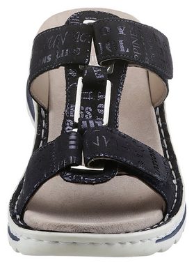 Ara TAMPA Pantolette, Keilabsatz, Sommerschuh, Schlappen mit Schmuckelement, G-Weite