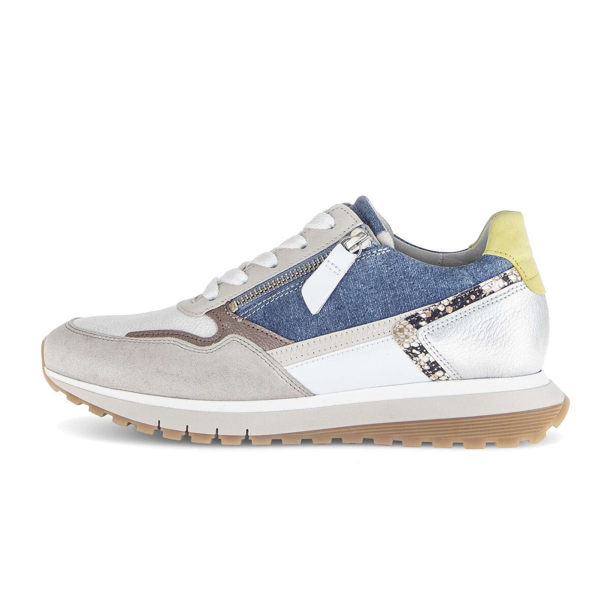 Gabor Sneaker low Materialmix Leder Sneaker günstig online kaufen