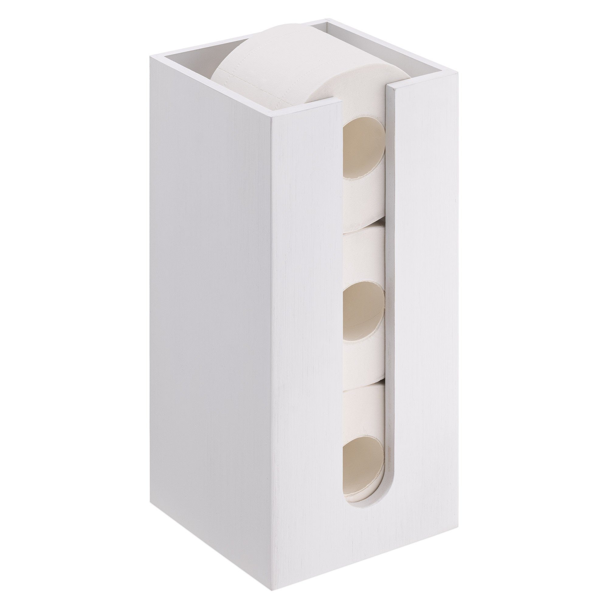 Navaris Toilettenpapierhalter Toilettenpapier Rollenhalter - 15x15x33cm günstig online kaufen
