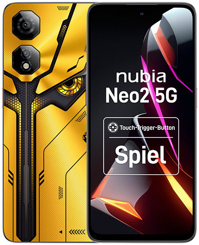 Nubia Neo 2 5G Smartphone (17,07 cm/6,72 Zoll, 256 GB Speicherplatz, 50 MP Kamera)
