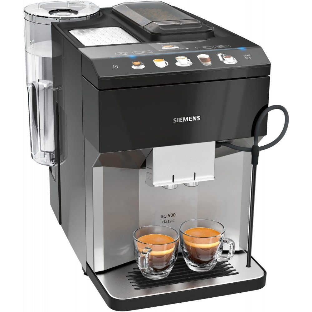 SIEMENS Kaffeemaschine mit Mahlwerk Kaffee-Vollautomat EQ.500 TP507D04 classic haze morning