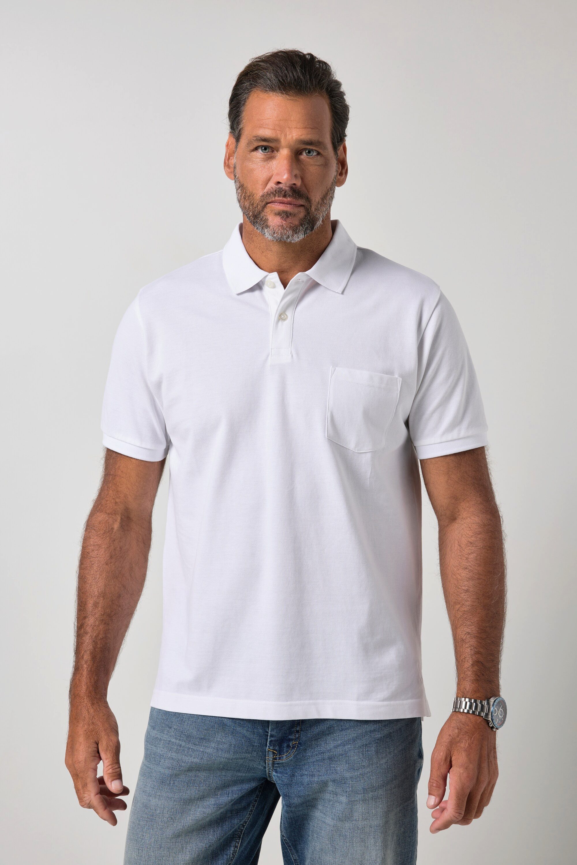 Poloshirt Poloshirt Halbarm Piqué bis 8 XL