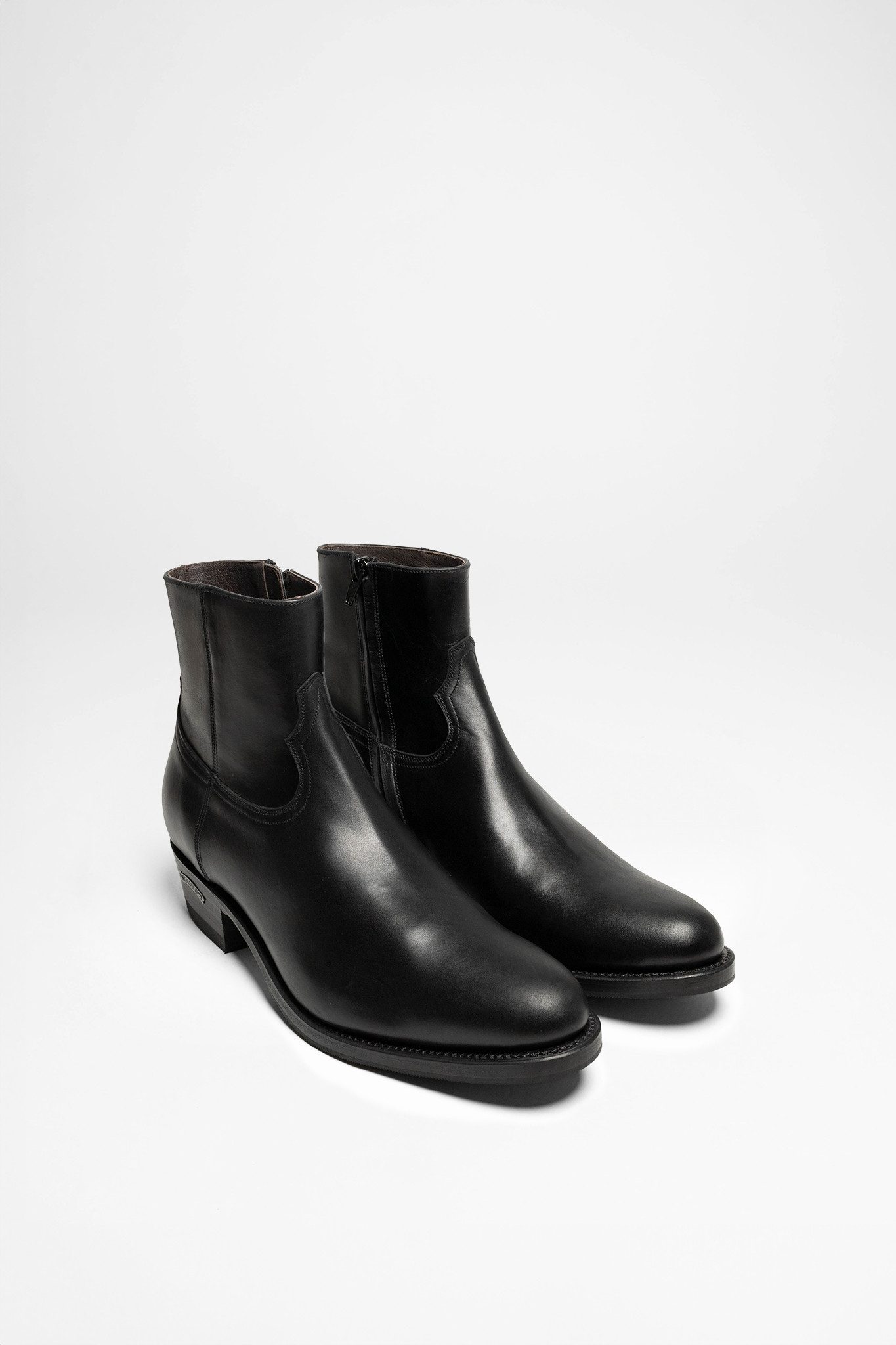 Sendra Boots 13659 LAZO Herren schwarz Westernstiefelette GOODYEAR WELTED