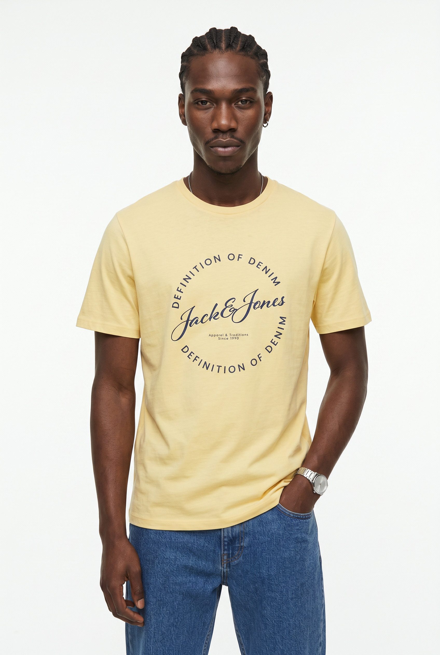 T-Shirt JJGRAYSON TEE SS CREW NECK