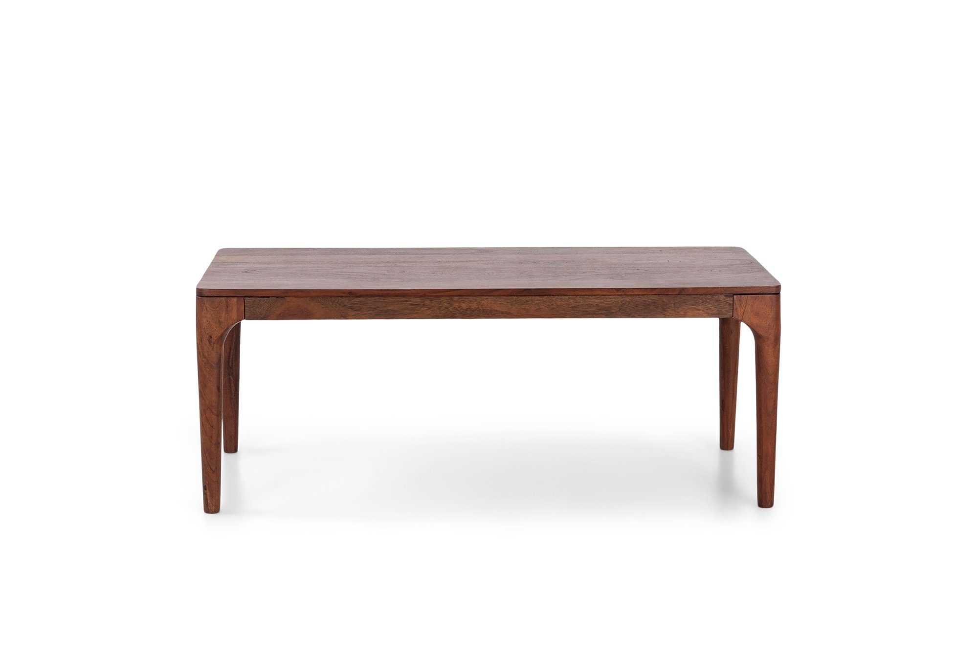 Massivholz BOSSE möbelando braun (BxHxT: 115x45x60 Couchtisch Akazie in aus cm),