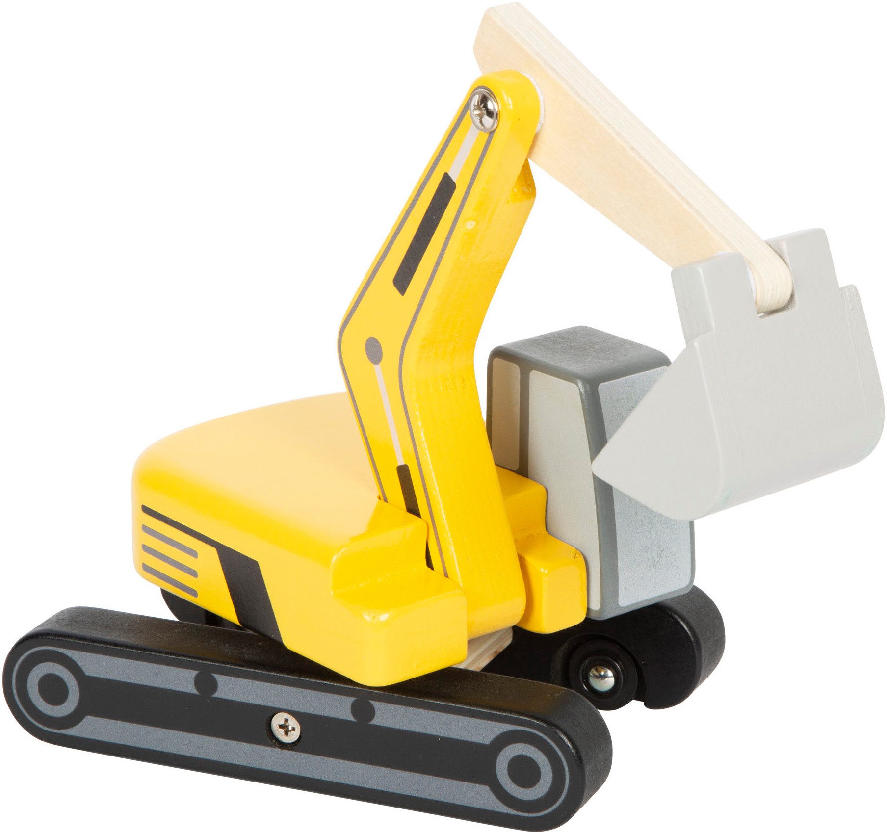 Small Foot Spielzeug-Bagger Schaufelbagger mit Kabine günstig online kaufen