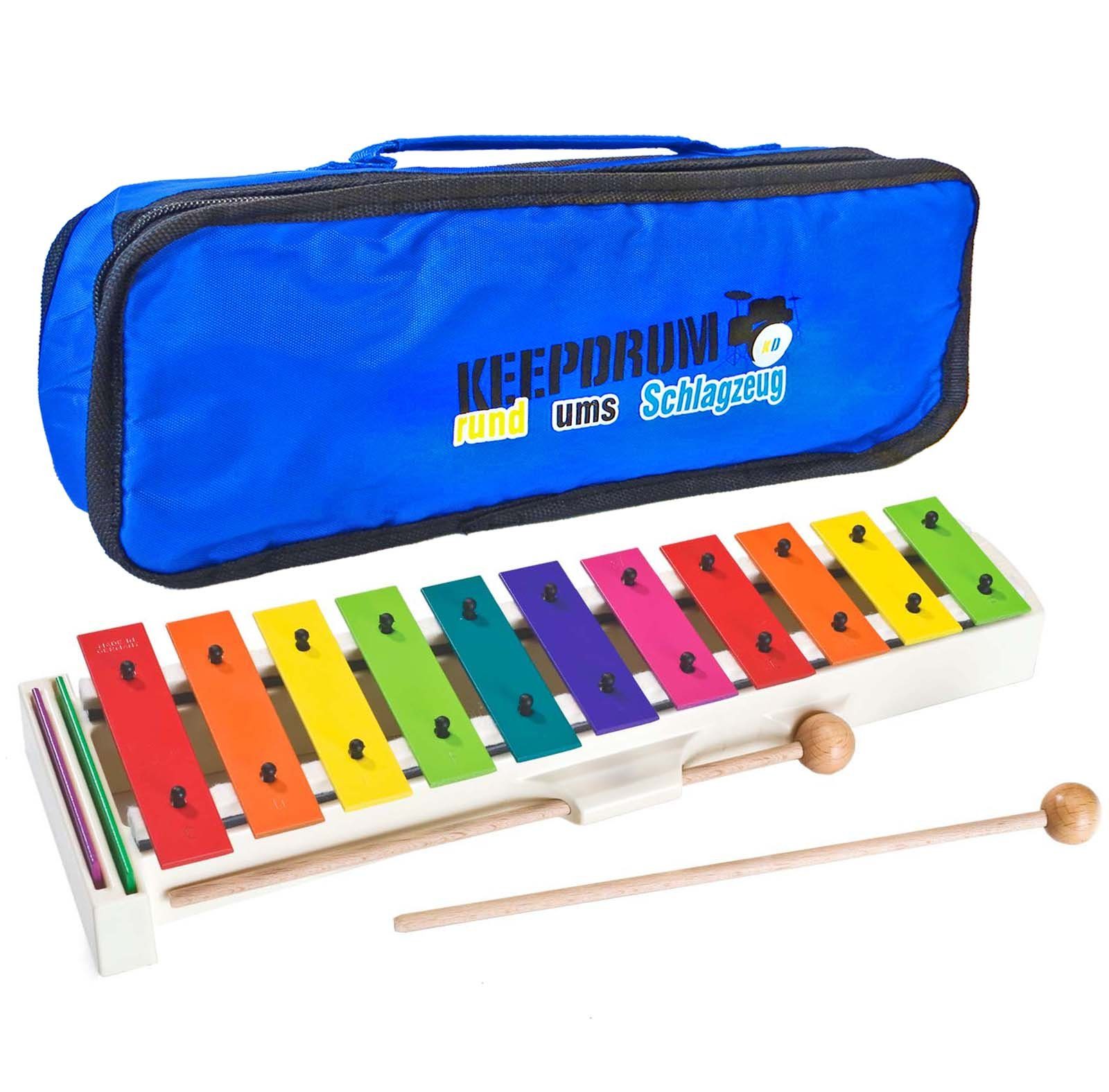 Glockenspiel Sonor Glockenspiel BWG Boomwhackers mit Tasche